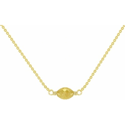 Eppi Zlatý choker so žltým diamantom N36872