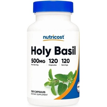 Nutricost Holy Basil, 500 mg, 120 капсули, Nutricost (67074 (261101) NC)