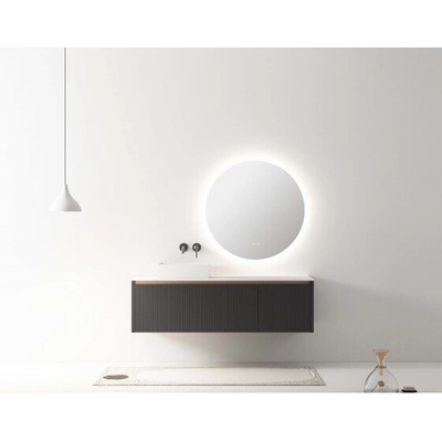 InterCeramic Мебел за баня ICP 1400-M041 - шкаф с двойно чекмедже и умивалник DuPont Corian (ICP 1400-M041)