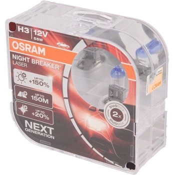 Image 1 of OSRAM Крушка OSRAM H3, 12V, 55W, 1450lm, 2 броя