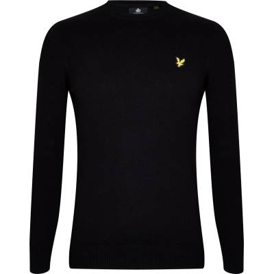 Lyle & Scott Блуза Lyle and Scott Merino Crew Knit Sweater - Jet Black Z865