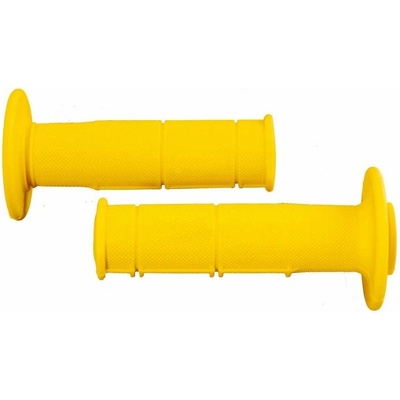 RTECH gripy Racing měkké, žluté, pár, délka 116 mm