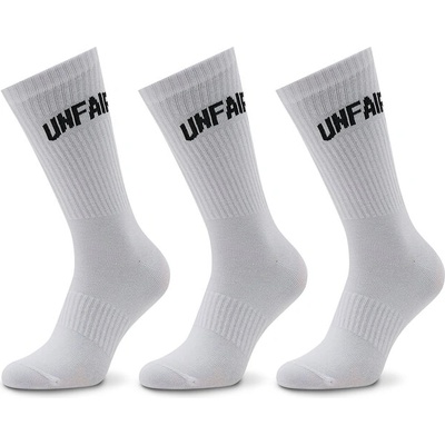 Unfair Athletics Комплект 3 чифта дълги чорапи мъжки Unfair Athletics Curved UNFR22-165 Бял (Curved UNFR22-165)