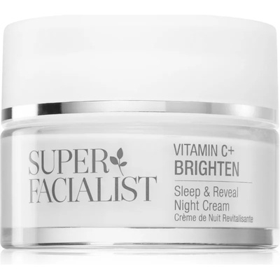 Super Facialist Vitamin C+ Brighten озаряващ нощен крем 50ml
