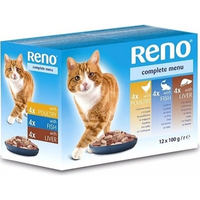 RENO Cat pečeň ryba hydina 1,2 kg