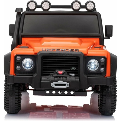 Beneo Elektrické autíčko Land Rover Defender 110 SVX 12V oranžova
