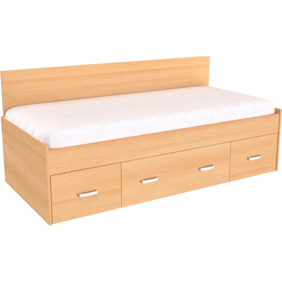 Nábytek Mikulík Vranovice Nemo Buk / úchytky Jony / zvýšené 1 čelo zadní