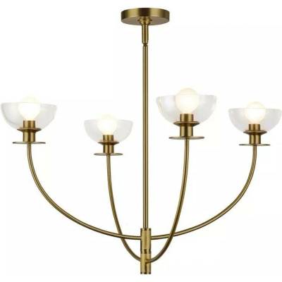 Elstead Lighting ALM-SYLVIA4-BG-CL