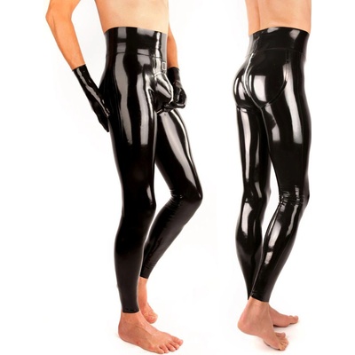 Pánské latexové legíny Push Up extra vysoké