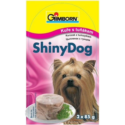 ShinyDog Adult kuracie a tuniak 2 x 85 g