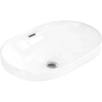 Mexen Viki мивка вградена в плот 61 x 40 см, бяла - 25356100 (25356100)