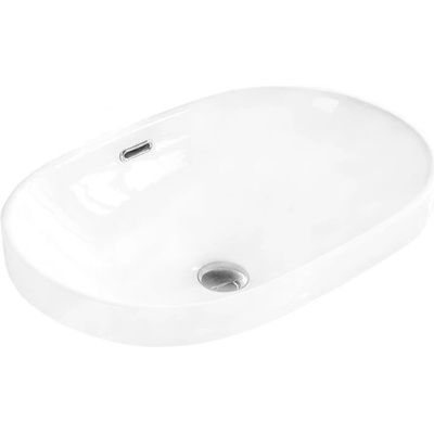 Mexen Viki мивка вградена в плот 61 x 40 см, бяла - 25356100 (25356100)