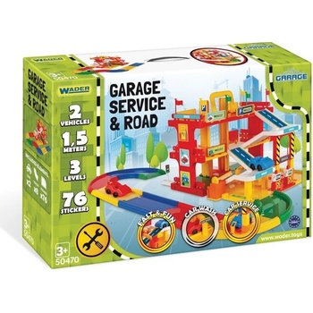 Wader 50470 garáž servis a dráha