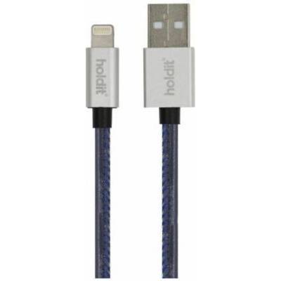 Holdit 612663 USB-A - Lightning 1m tmavě modrý