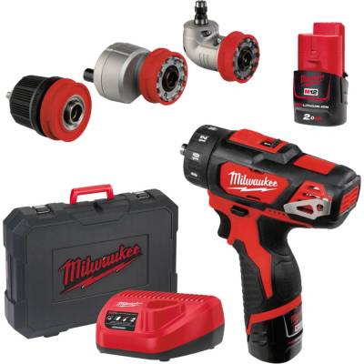 Milwaukee M12 BDDX SET-202C 4933447836