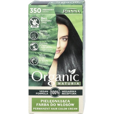 Joanna Naturia Organická farba na vlasy 350 Ebony