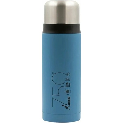 Laken Termoska ocel 750 ml modrá