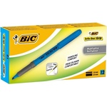 BIC маркер за подчертаване Brite Liner Grip син (811931)