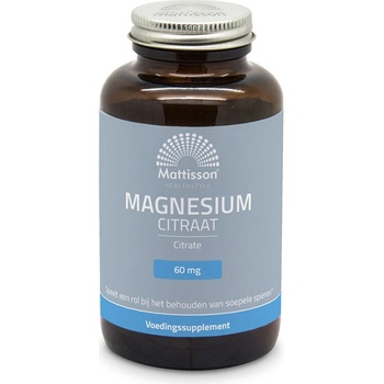 Mattisson Healthstyle Магнезий (цитрат) 180 капсули | Mattisson Healthstyle (MT2325)