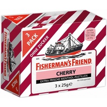 Fisherman's Friend Cherry pastilky bez cukru 3 x 25g