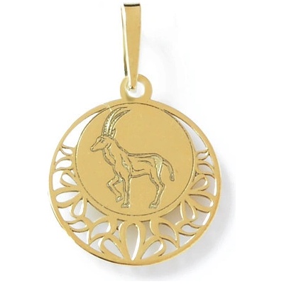 Zlatnictví Zlatíčko Zlatý přívěsek znamení Kozoroh kolečko 000.00121