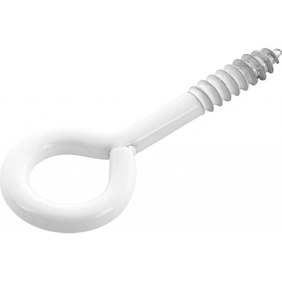 Šroub s okem bílý, pr. 2,8 mm x 16 mm, 6 ks