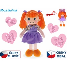 Mikro trading Rozárka 35 cm česky mluvící zrzka