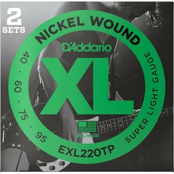 D'Addario EXL220TP Струни за бас китара
