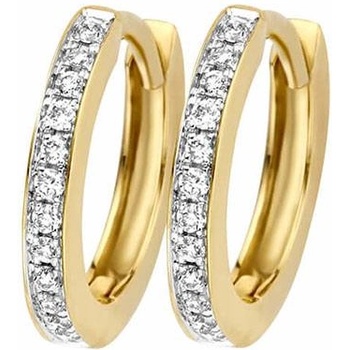 Blush Дамски златни обеци с диаманти Blush 7612BDI (7612BDI)