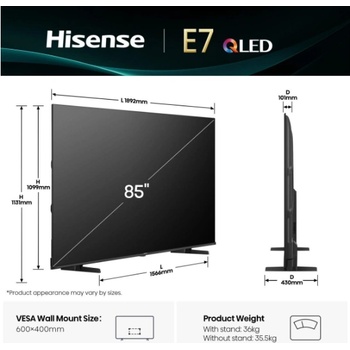 Hisense 85E7Q