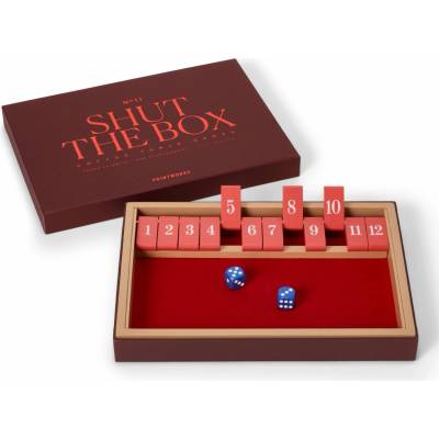 Printworks Hra Shut the box CLASSIC