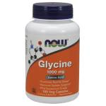 NOW НАУ ФУДС ГЛИЦИН КАПС. 1000 МГ. 100/now glycine 1000 mg - 100 caps