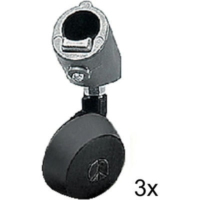 Manfrotto 018 Sada 3 ks koleček CASTER pro stativy s prům. tyče 22 mm