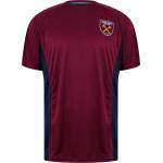 Source Lab Тениска Source Lab SLab West Ham United Poly T-Shirt Adults - Claret/Blue