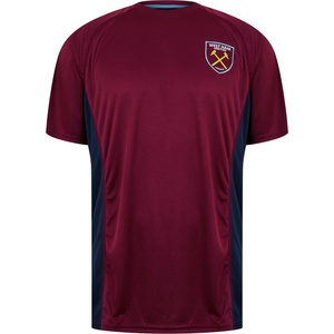 Source Lab Тениска Source Lab SLab West Ham United Poly T-Shirt Adults - Claret/Blue