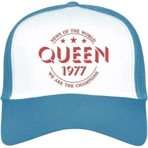Queen Champions 77 Шапка с козирка Blue & White UNI (QUMBCAP02BLW)