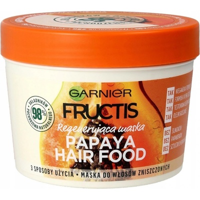 Garnier Fructis Hair Food Papaya maska 400 ml