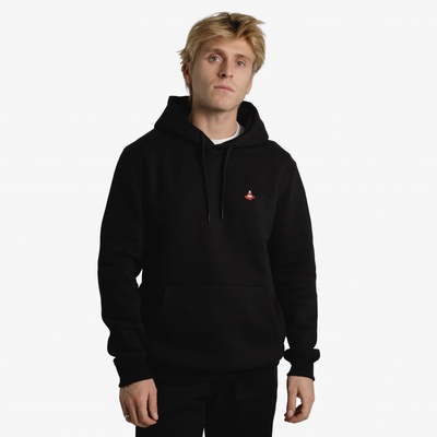 Oxelo Skateboardová mikina HD500 odolná čierna 349