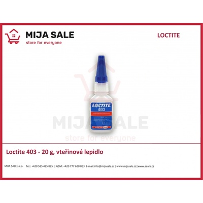LOCTITE 403 vteřinové lepidlo 20 g