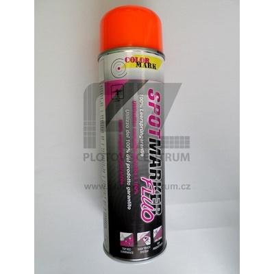 Colormark značkovací sprej Spotmarker Fluo - farba oranžová 500 ml