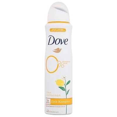 Dove Citrus a Broskyňa deospray 150 ml