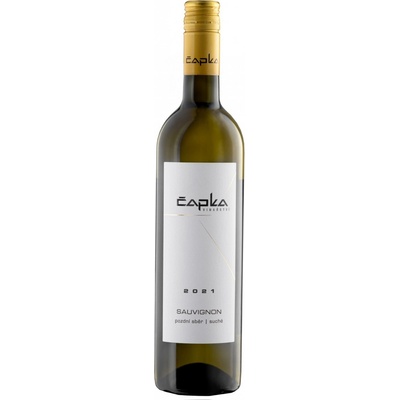 Vinařství Čapka Sauvignon 12% 0,75 l (holá láhev)