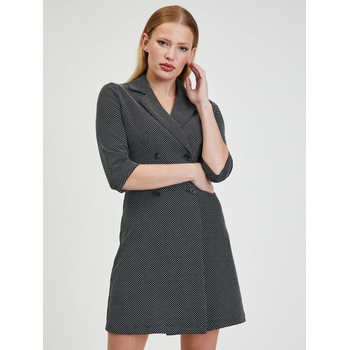 orsay Бяло-черна дамска рокля с десен ORSAY Orsay | Cheren | ЖЕНИ | S