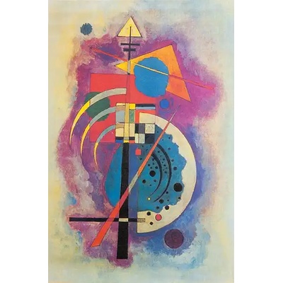Obrazy - Kandinsky, Wassily: Hommage a Grohmann - reprodukce obrazu