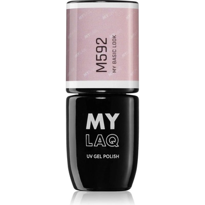 MylaQ UV Gel Polish гел лак за нокти цвят My Basic Look 5ml