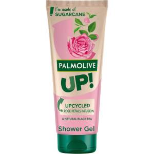 Palmolive Up душ гел с листенца от роза и черен чай 200 мл