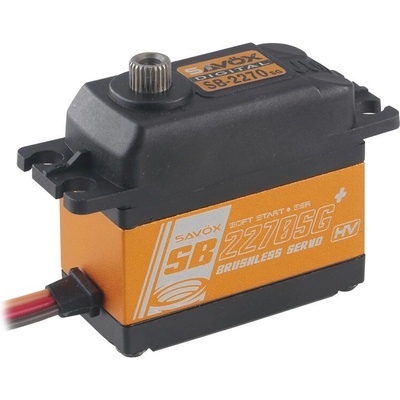 SAVOX SB-2270SG+ BRUSHLESS HiVOLT Digitální servo 45kg-0,11s/60°