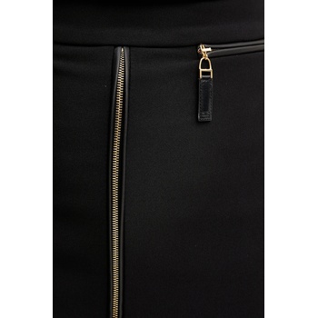 Elisabetta Franchi Пола Elisabetta Franchi в черно среднодълга с кройка тип молив GO13456E2 (GO13456E2)