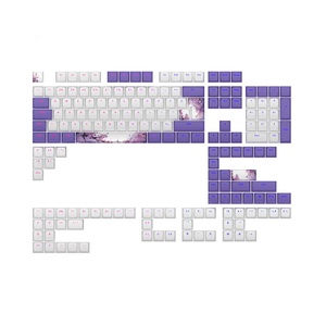 Dark Project Violet Horizons PBT ANSI & ISO Комплект капачки за механични клавиатури (DPKS177_DPUP1_ISO&ANSI)