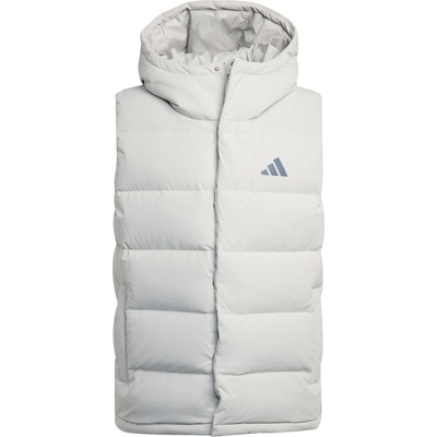 adidas Мъжки синтетичен елек Adidas Helionic Climawarm Hooded Down Vest Synthetic vest - Metal Grey - размер 4XL (032-1522-0217)
